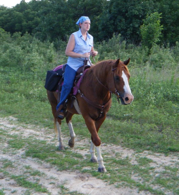 Riders on the ranch